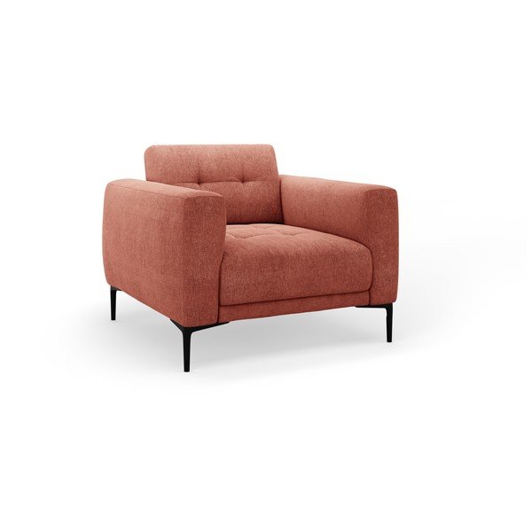 Poltrona color mattone Bemy – Micadoni 