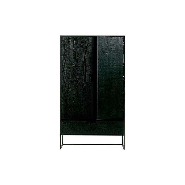 Mobile in frassino nero 85x149 cm Silas - WOOOD-image-2