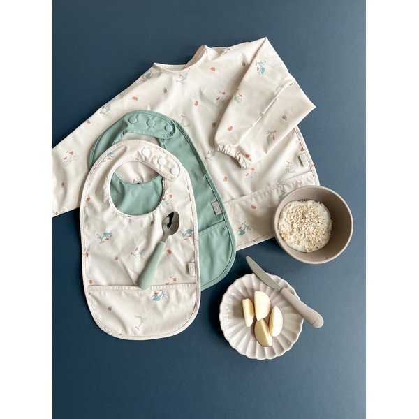 Ciotole per bambini in set beige in silicone 2 pz ø 13,5 cm Earth – Cam Cam Copenhagen-image-3