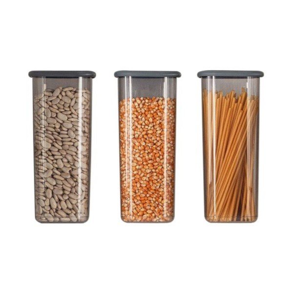 Dózy v sadě 3 ks na sypké potraviny Fresco – Hermia-image-2