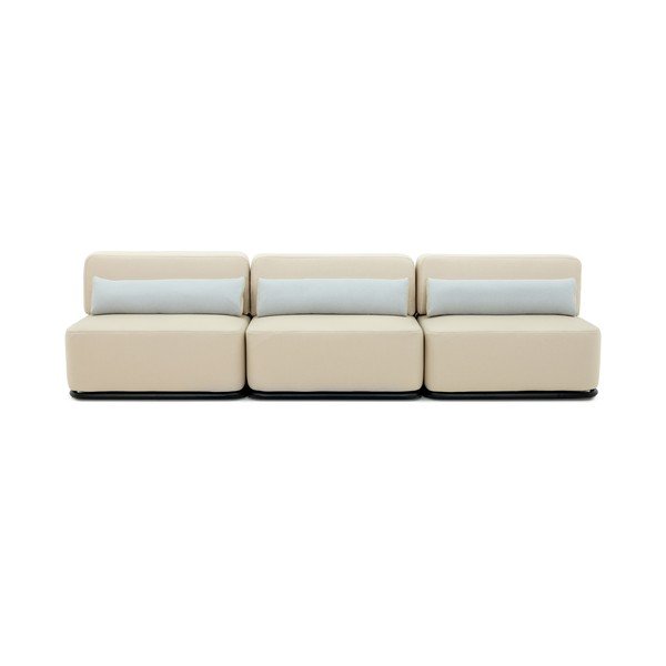Divano modulare da giardino beige 306 cm Straw - Sit Sit-image-2