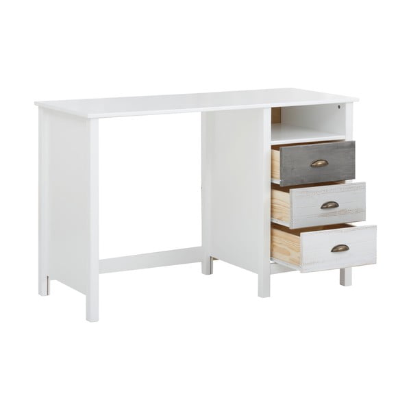 Tavolo da lavoro bianco e grigio Salva - Støraa-image-3