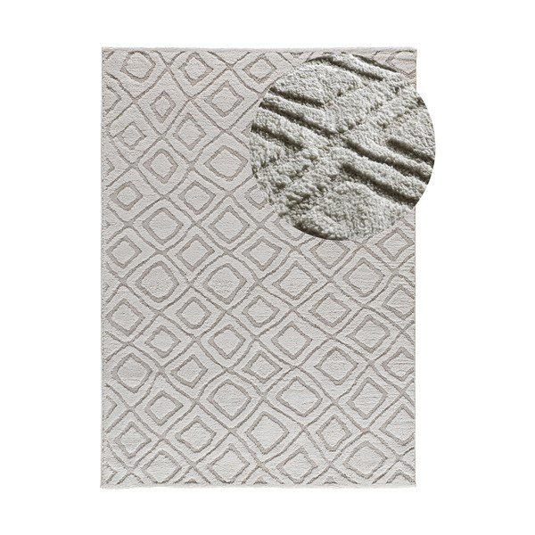 Tappeto grigio 190x285 cm Juno – Universal