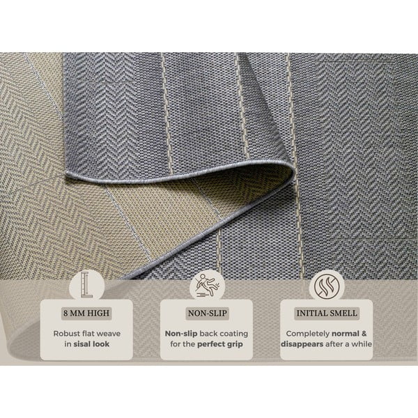 Runner grigio per esterni, 80 x 200 cm Sunshine - Hanse Home-image-3