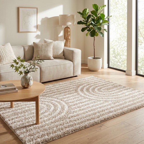 Tappeto beige 120x170 cm Axis - ESTE-image-1