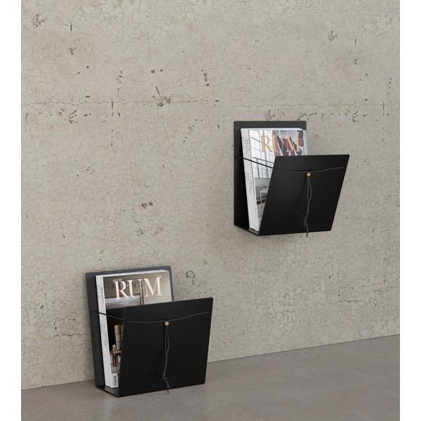 Portariviste in metallo/in eco pelle Bull M – LIND DNA-image-1