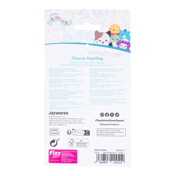 Portachiavi Fizz – SQUISHMALLOWS-image-3