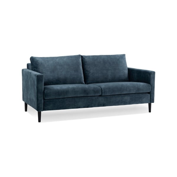 Divano in velluto blu scuro 153 cm Adagio - Scandic-image-2