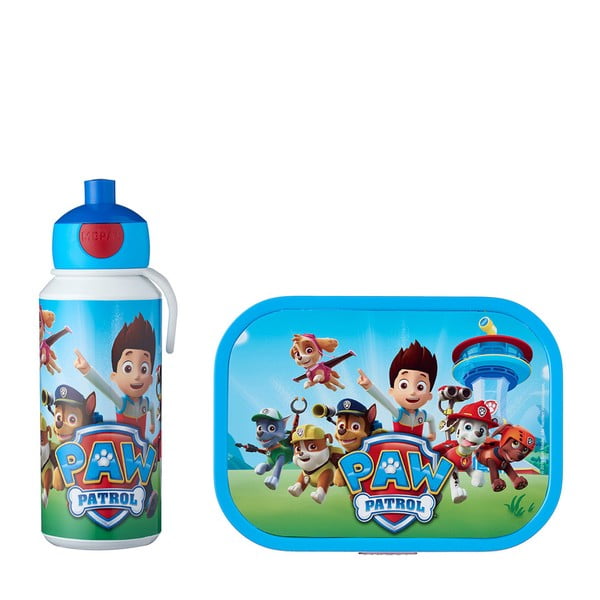 Scatola per la merenda del bambino con biberon Paw patrol - Mepal