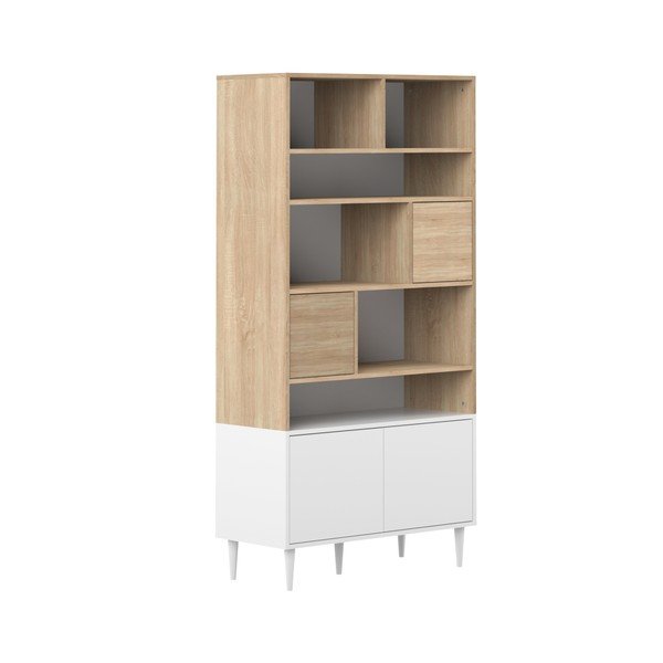 Biblioteca in rovere Horizon - TemaHome-image-4
