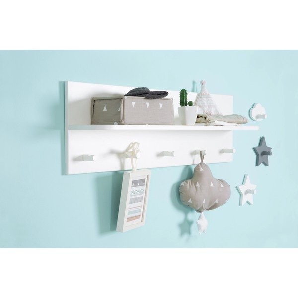 Appendiabiti da parete bianco per bambini Dreamworld 3 - Roba-image-2