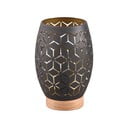 Lampada da tavolo nera (altezza 21 cm) Bidar - Reality