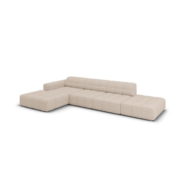 Divano angolare beige (angolo sinistro) Chicago - Cosmopolitan Design-image-3
