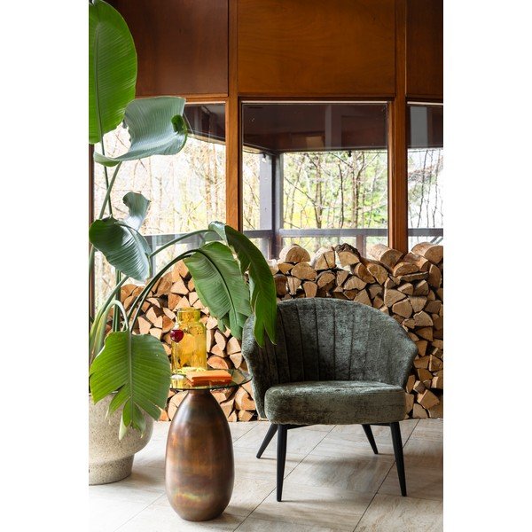 Poltrona verde Georgia – Dutchbone-image-1