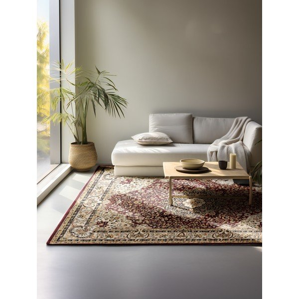 Tappeto bordeaux-beige 160x235 cm Herat - Nouristan-image-1