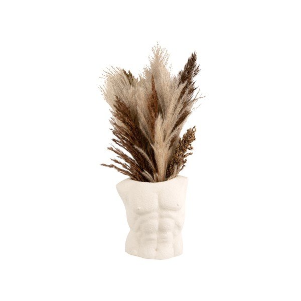 Vaso in poliresina bianco Male - PT LIVING-image-4