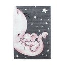 Tappeto per bambini rosa e grigio 120x170 cm Kids - Ayyildiz Carpets