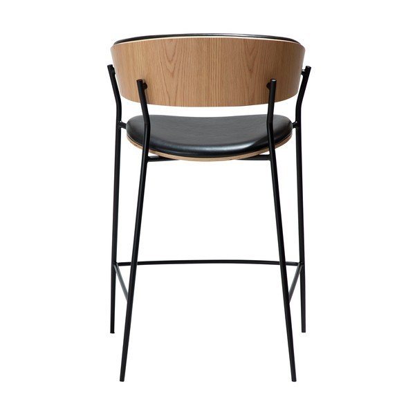 Sgabello da bar nero (altezza della seduta 63,5 cm) Crib – DAN-FORM Denmark-image-4