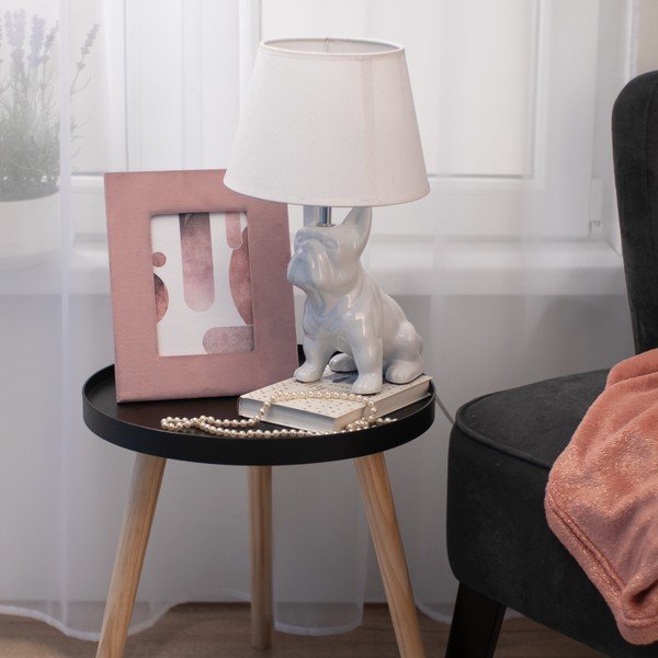 Cornice rosa in plastica verticale con sostegno 21x26 cm Velvo – Restilo-image-1