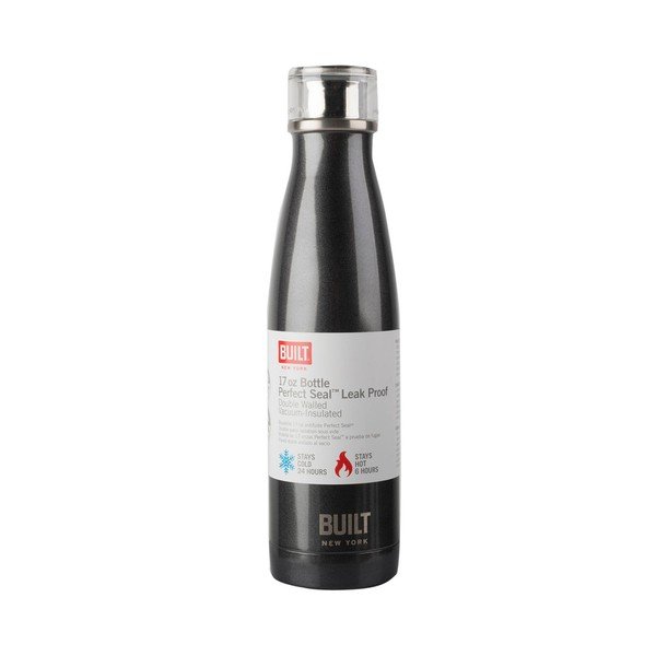 Bottiglia termica in acciaio inox nero Built, 483 ml - Creative Tops-image-1