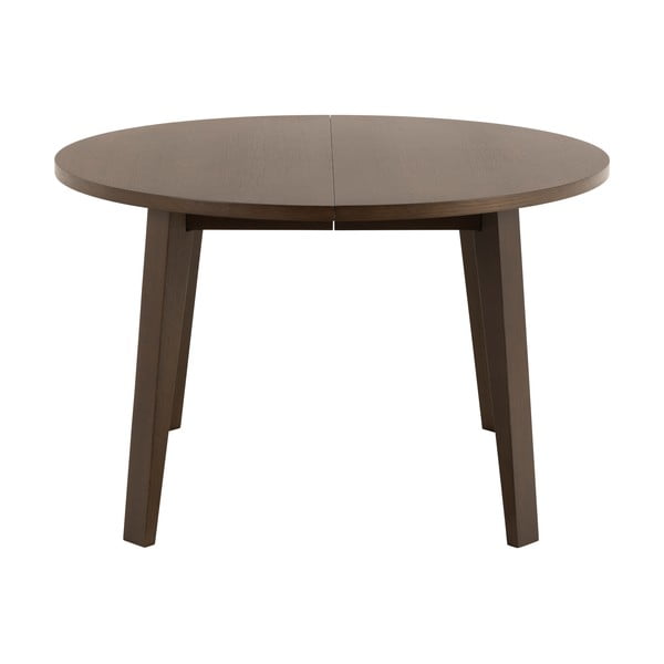 Tavolo da pranzo rotondo con effetto rovere allungabile con estensione ø 120 cm A-Line – Actona-image-4