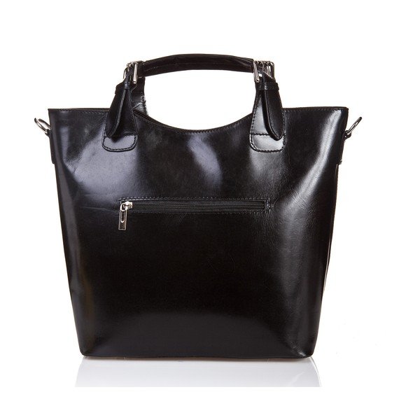 Borsa in pelle nera Valeria - Massimo Castelli-image-2