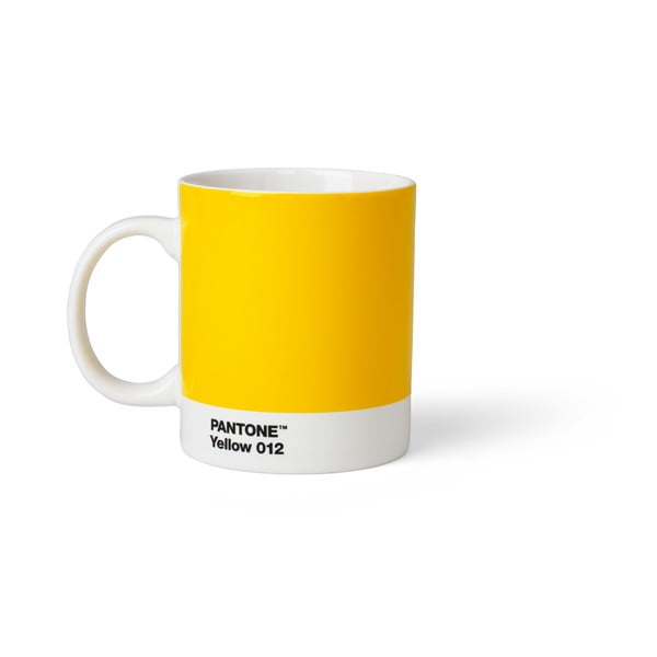 Tazza in ceramica gialla 375 ml Yellow 012 - Pantone