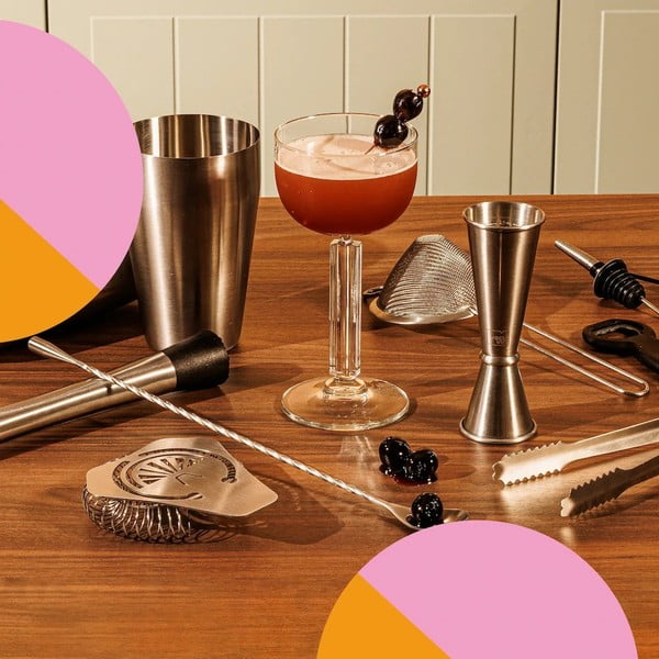 Set per cocktail in acciaio inox Bar in Box – VacuVin-image-1