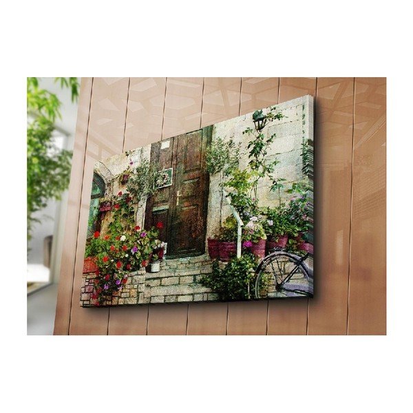 Pittura su tela Nostalgy, 100 x 70 cm - Horizon-image-2