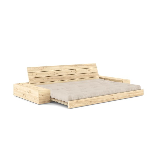 Divano letto beige 244 cm Base - Karup Design-image-4