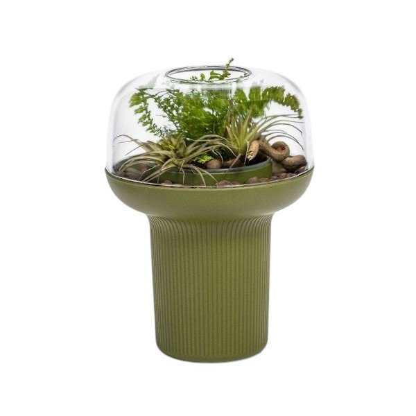 Vaso per fiori in plastica ø 19 cm Humidarium – Plastia