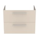 Mobile da lavabo beige a sospensione 80x63 cm i.Life A - Ideal Standard