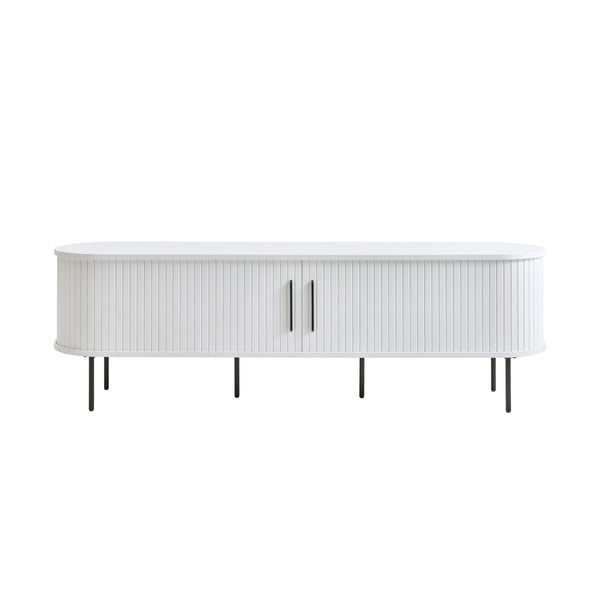 Mobile TV bianco 180x56x45 cm Nola – Unique Furniture