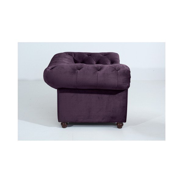 Poltrona viola Orleans Velvet - Max Winzer-image-2