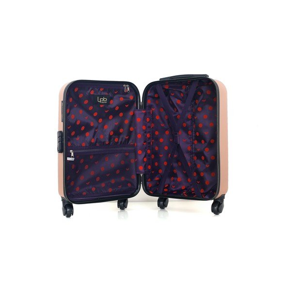 Bagaglio beige a 4 ruote Francis, 31 l - LPB-image-2