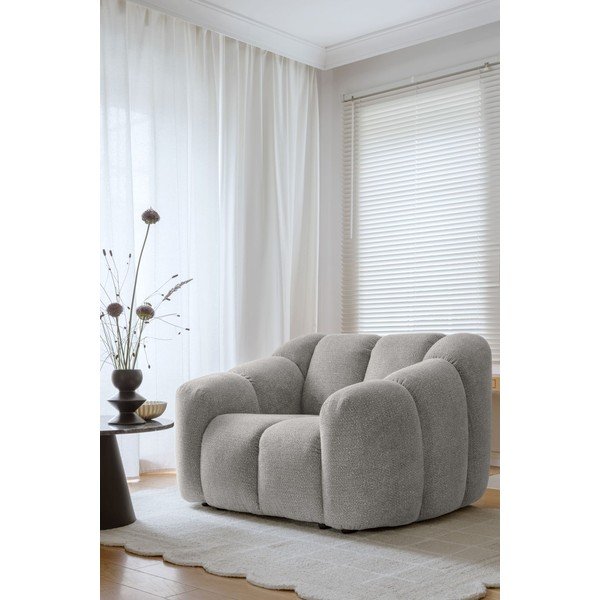 Poltrona grigio chiaro Shell – Miuform-image-2