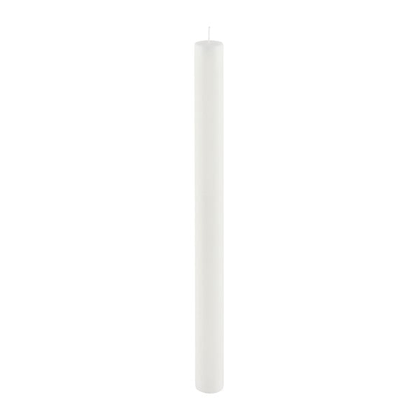 Candela lunga bianca Ego Dekor Cylinder , tempo di combustione 53 h Pure - Ego Dekor