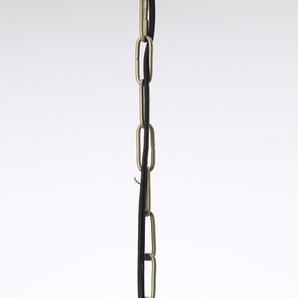 Lampadario color oro con paralume in metallo ø 45 cm Pilka - Light & Living-image-4