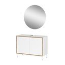 Set da bagno bianco Topeka – Germania
