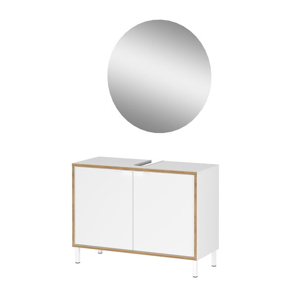 Set da bagno bianco Topeka – Germania