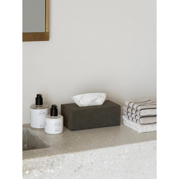 Portafazzoletti in finta pelle Sahla – Blomus-image-1