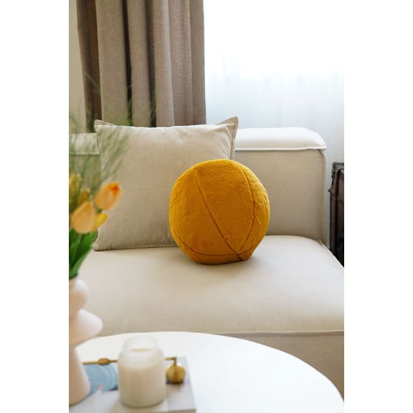 Cuscino decorativo in micropile ø 25 cm Top – Mioli Decor-image-2