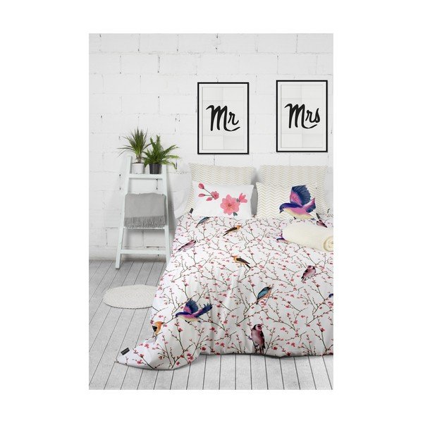 Set di 2 dipinti Mr&Mrs, 40 x 60 cm Mr & Mrs - Really Nice Things-image-1
