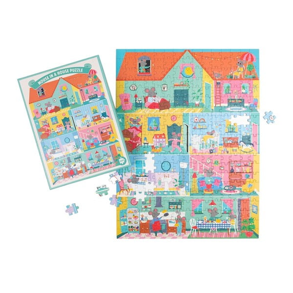 Puzzle 300 pezzi Mouse in a House - Rex London