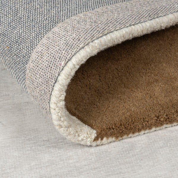 Tappeto marrone/beige in lana tessuto a mano 200x290 cm Glow – Flair Rugs-image-4