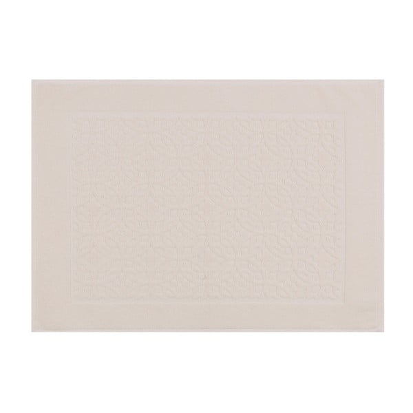 Tappeto da bagno in cotone beige chiaro Rassido Cindy, 50 x 70 cm - Foutastic