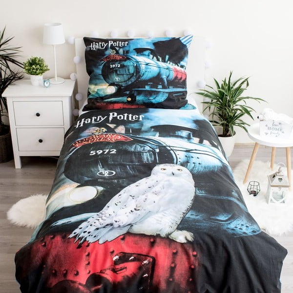 Biancheria da letto per bambini in cotone, 140 x 200 cm Harry Potter - Jerry Fabrics-image-2