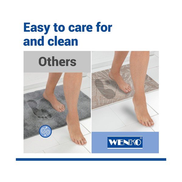 Tappetino per il bagno marrone chiaro in diatomite 39x60 cm Dafni – Wenko-image-4