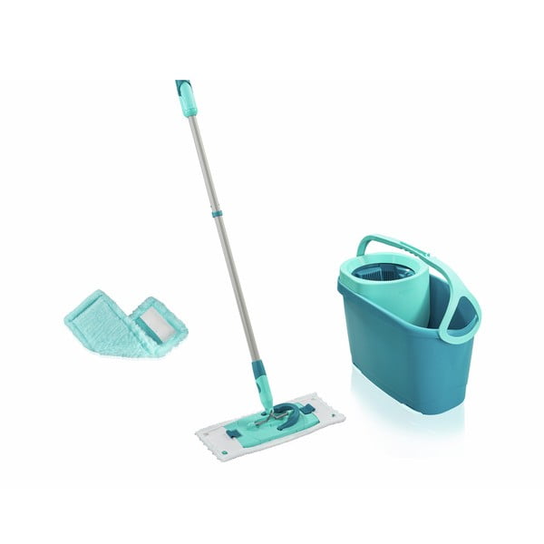 Mop con secchio e coperchio di ricambio Clean Twist M Ergo - LEIFHEIT
