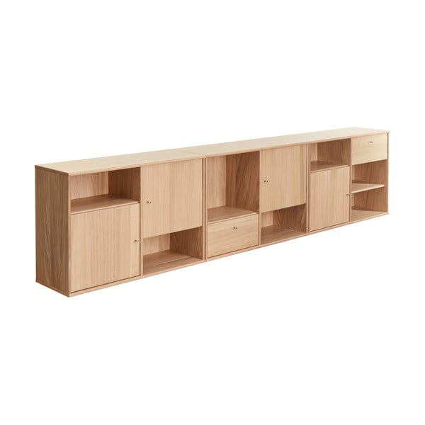 Cassettiera bassa in rovere 267x61 cm Mistral - Hammel Furniture-image-3